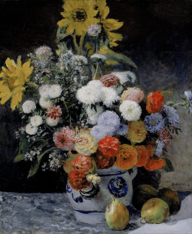 Flores - Pierre-Auguste Renoir