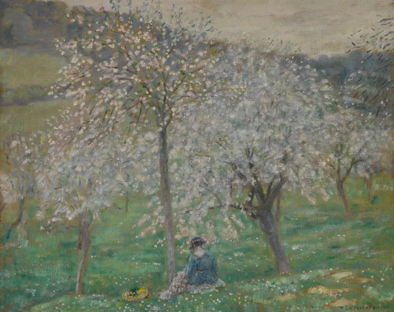 Flores de primavera - Frederick Carl Frieseke