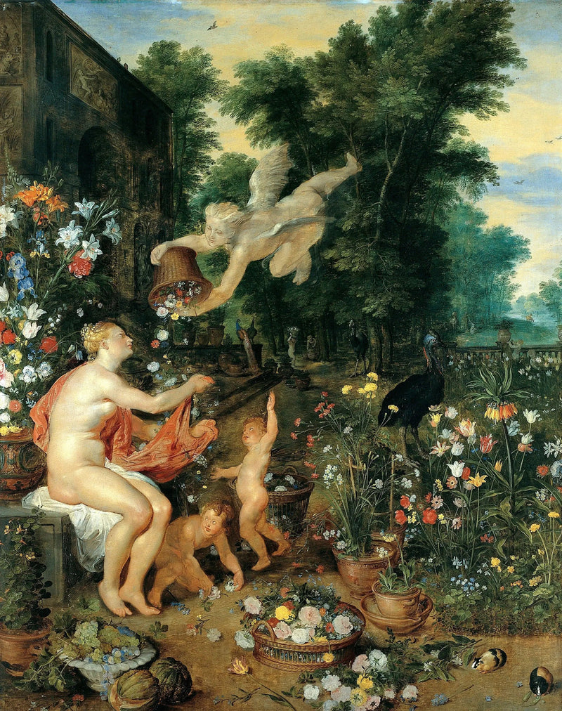 Flora e Zéfiro - Peter Paul Rubens