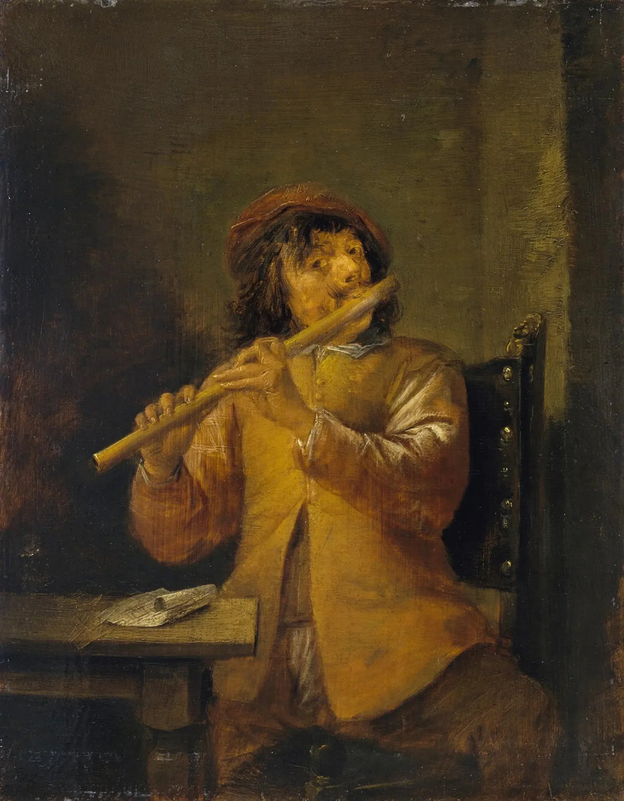 Flautista - David Teniers o Jovem