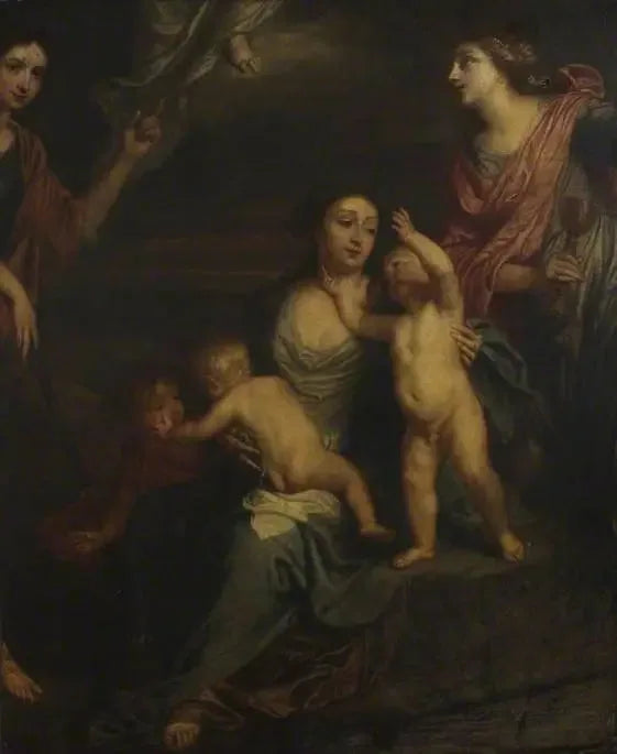 Foi, esperança e caridade - Antoine van Dyck