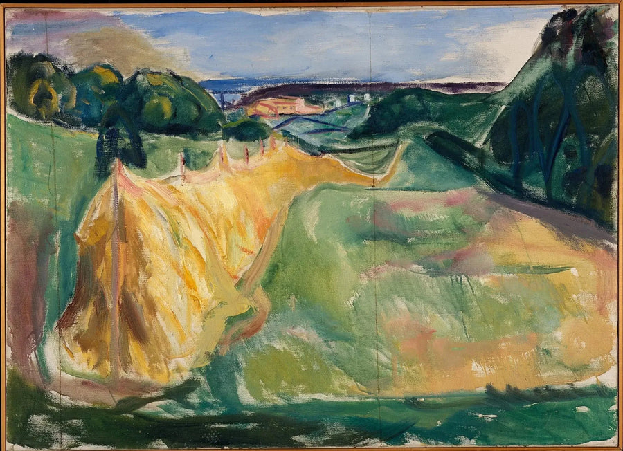 Feno secando - Edvard Munch