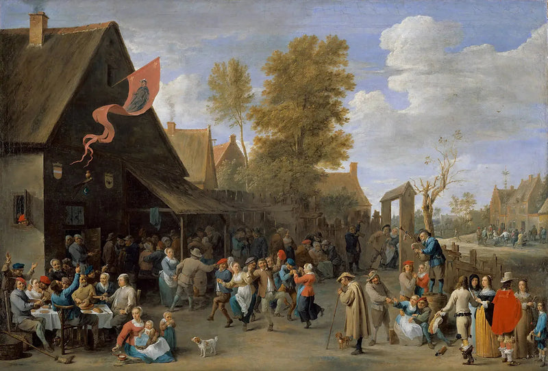 Feira da Vila - David Teniers Júnior