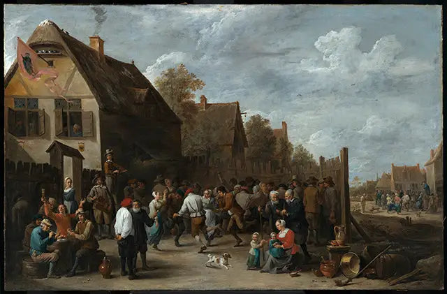 Feira da Vila - David Teniers Júnior