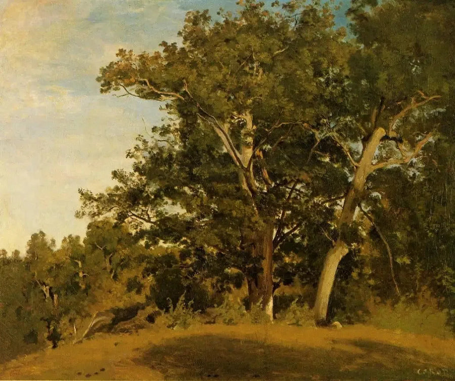 Fontainebleau – Nas Gargantas de Apremont - Jean-Baptiste Camille Corot