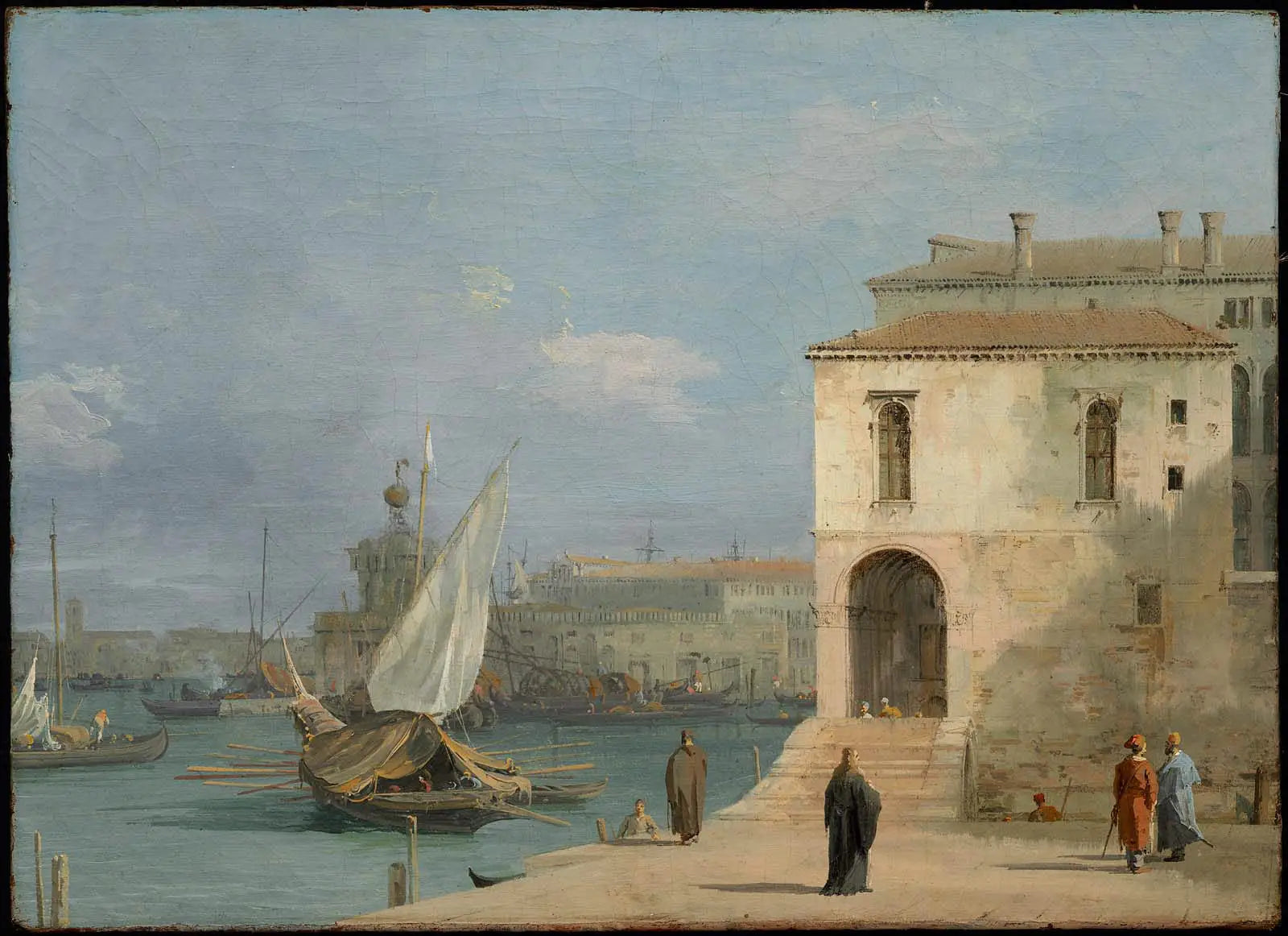 Fonteghetto della Farina Venise - Canaletto - Alpha Reproduction