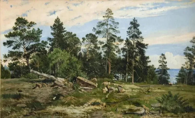 Floresta à beira-mar - Ivan Chichkine