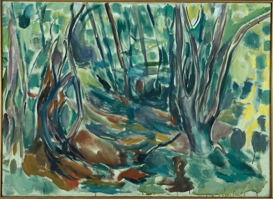 flore de olmos no verão - Edvard Munch