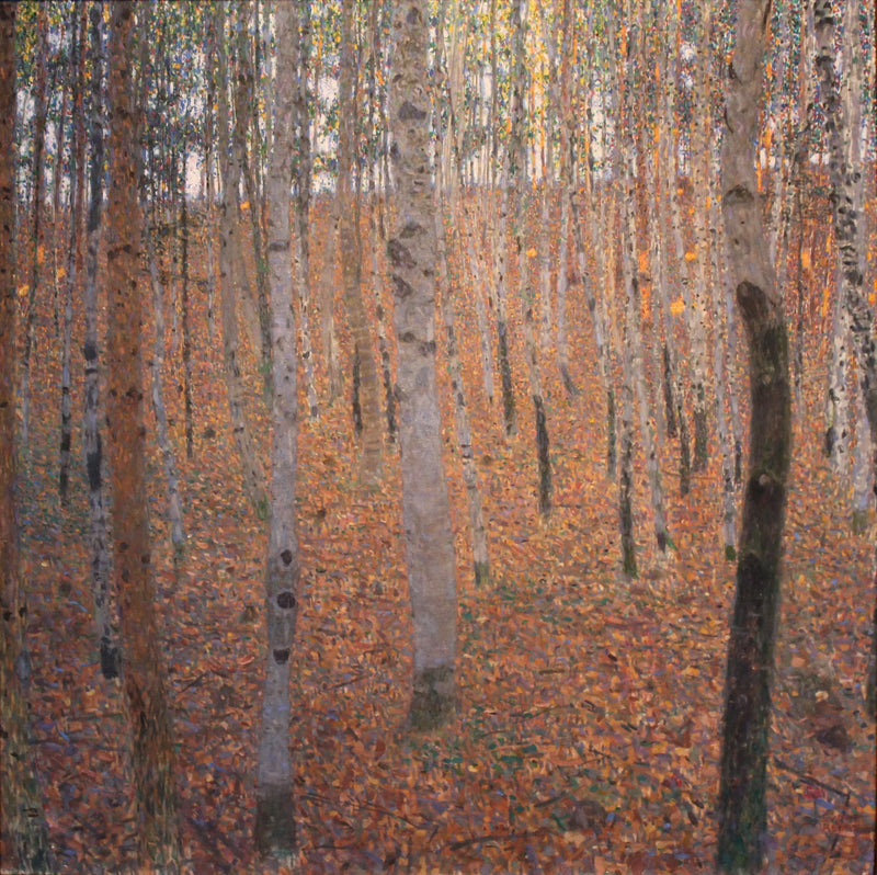 Floresta de faias - Gustav Klimt