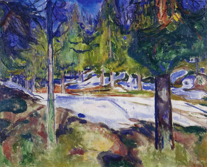 Floresta - Edvard Munch
