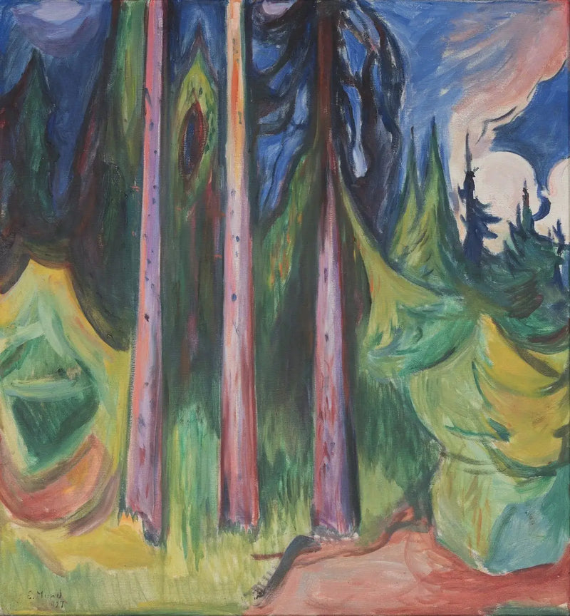 Floresta - Edvard Munch