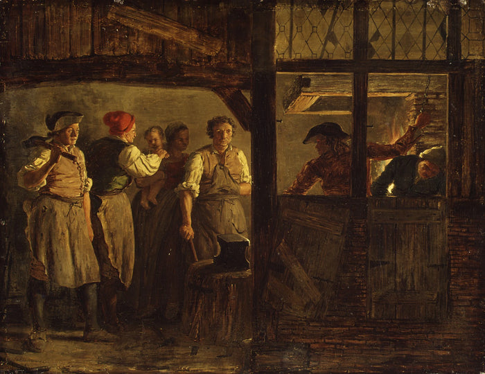 A forja - Léonard Defrance