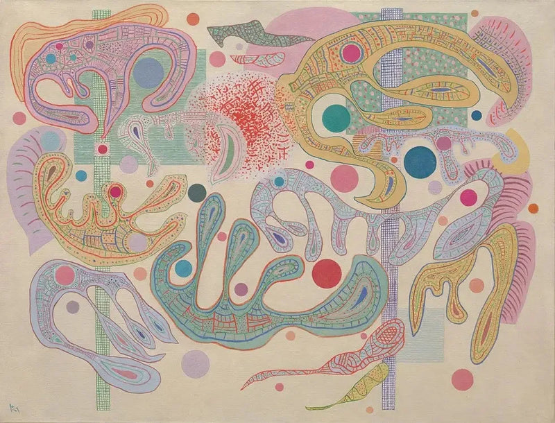 Formas caprichosas - Vassily Kandinsky