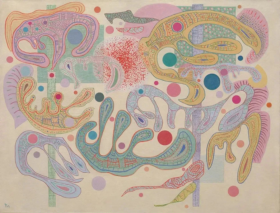 Formas caprichosas - Vassily Kandinsky