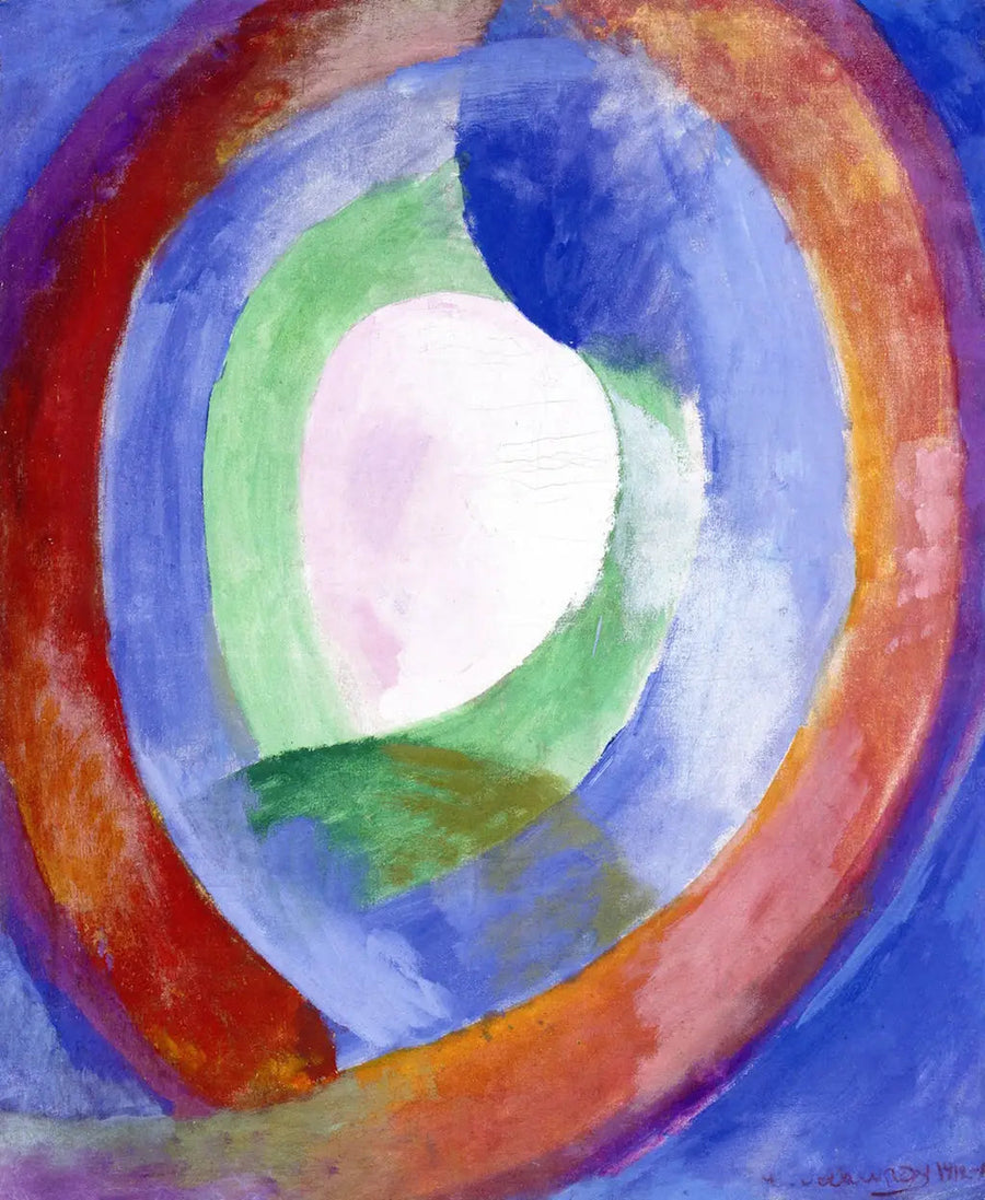 Formas circulares, Lua n.º 1 - Robert Delaunay