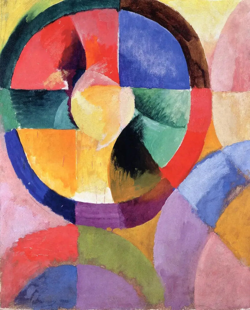 Formas circulares, Sol n. 1 - Robert Delaunay