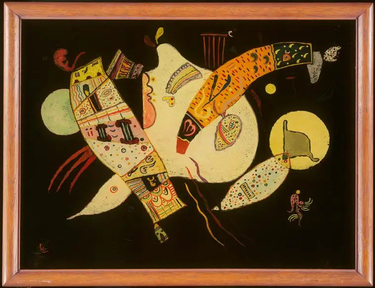 Formas em tensão - Vassily Kandinsky