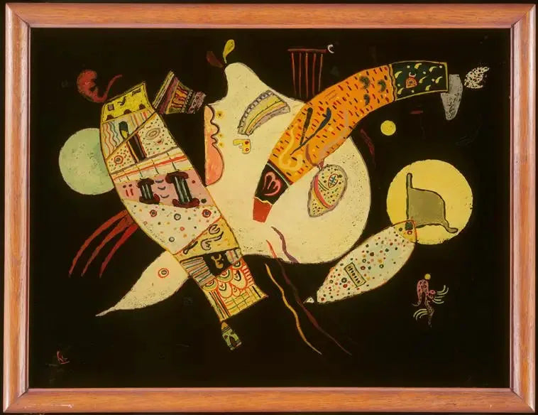 Formas em tensão - Vassily Kandinsky