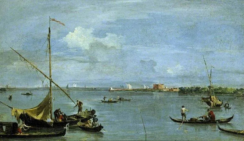 Forte S. Andrea Del Lido, Veneza - Francesco Guardi