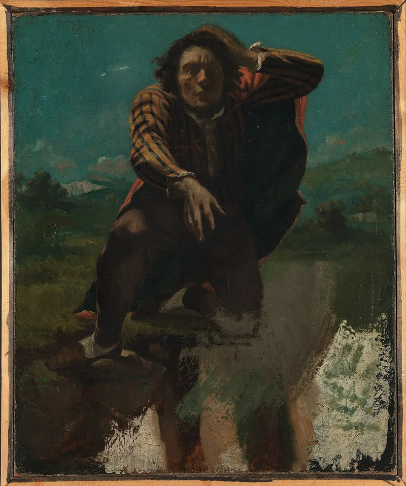 Louco de medo - Gustave Courbet