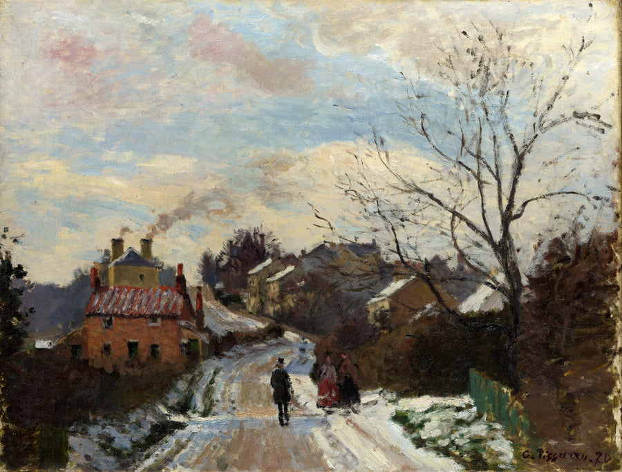 Fox Hill, Haut-Norwood - Camille Pissarro