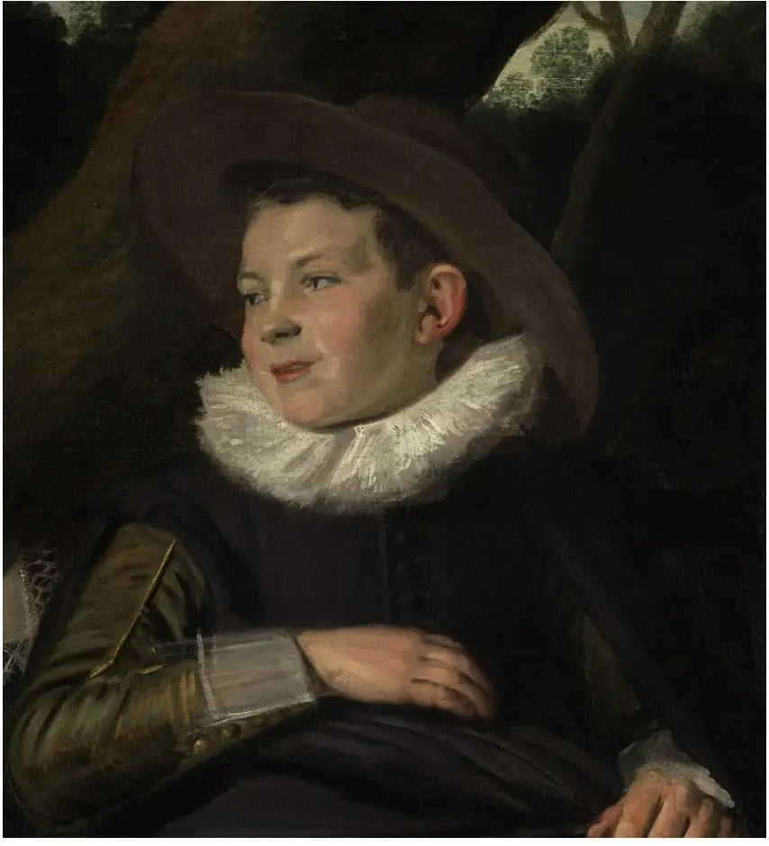 Fragmento de um jovem rapaz - Frans Hals