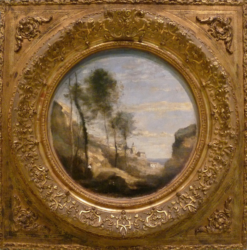 Frescura da manhã - Jean-Baptiste Camille Corot
