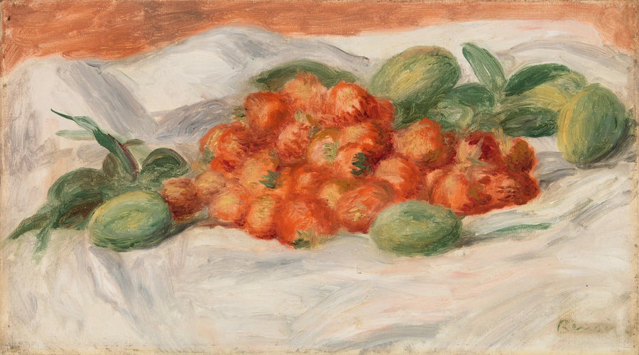 Morangos e amêndoas - Pierre-Auguste Renoir