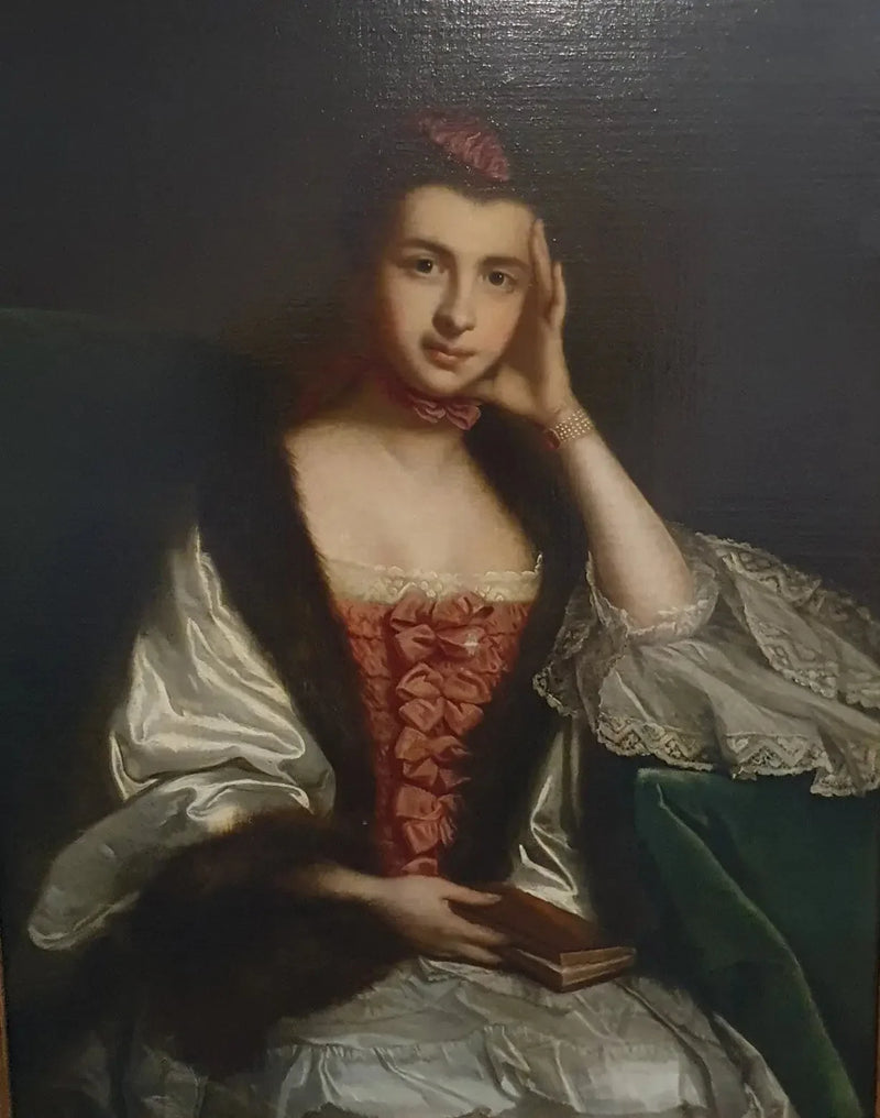 Frances Hanbury Williams (1735–1759), condessa de Essex, primeira esposa de William Anne Holles, 4º conde de Essex - Joshua Reynolds
