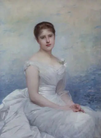 Frances Margaret Lawrance, Lady Vernon (falecida em 1940) - Jules Lefebvre