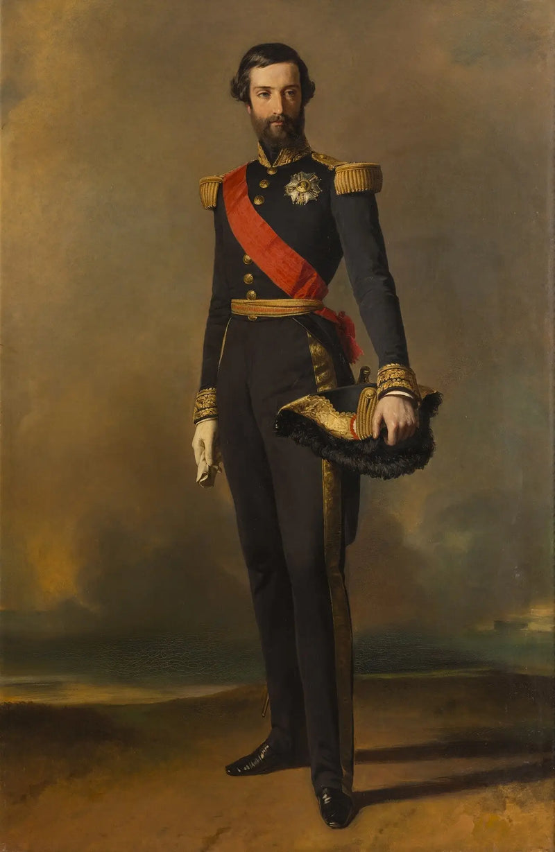 François-Ferdinand-Philippe d'Orléans, príncipe de Joinville (1818-1900) - Franz Xaver Winterhalter