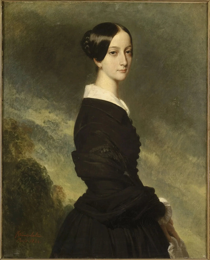 Françoise-Caroline Gonzague, princesa de Joinville (1824-1898) - Franz Xaver Winterhalter