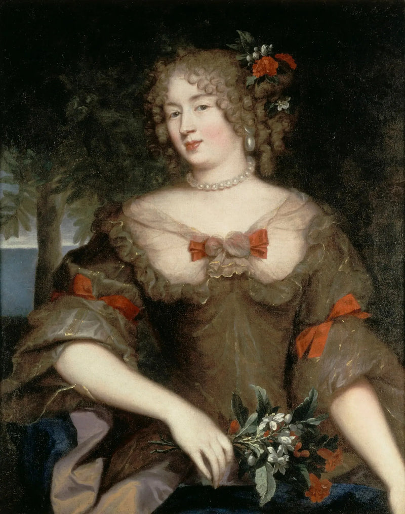 Françoise-Marguerite de Sévigné, condessa de Grignan (1648-1705), por volta de 1669 - Pierre Mignard