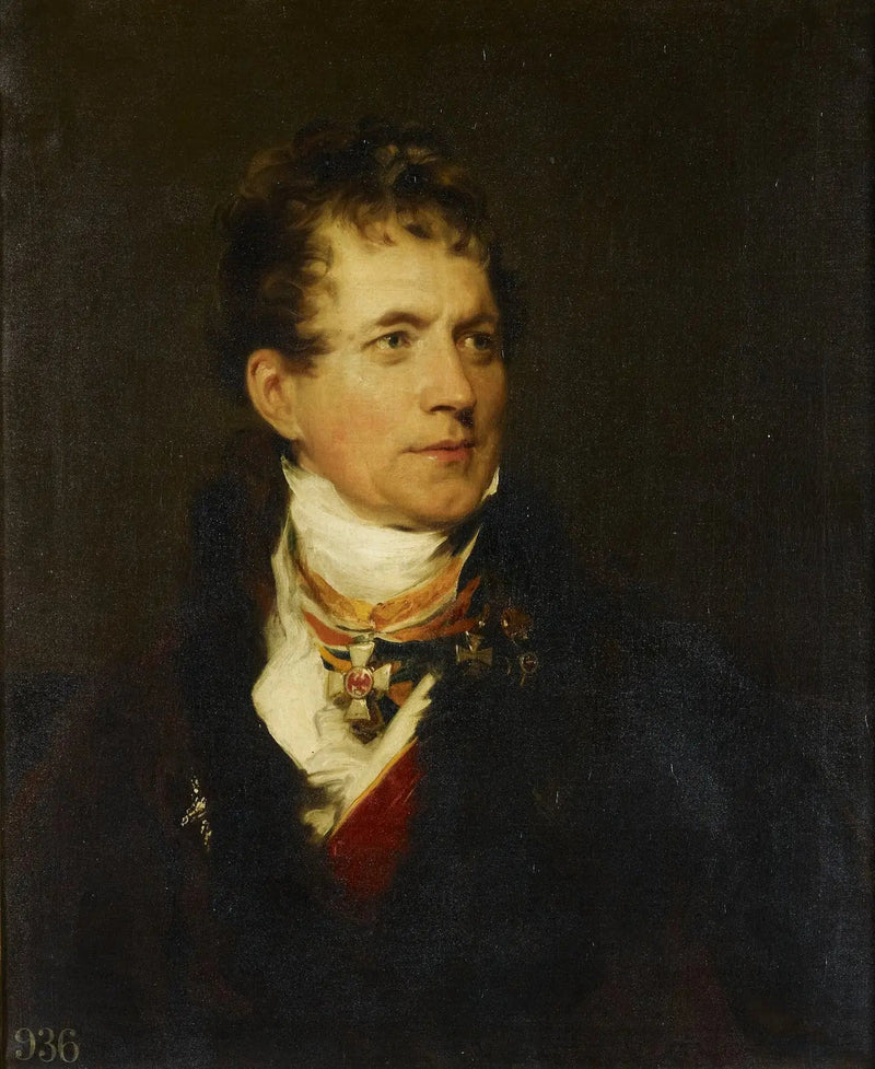 Frédéric, barão von Gentz (1764-1832) - Thomas Lawrence