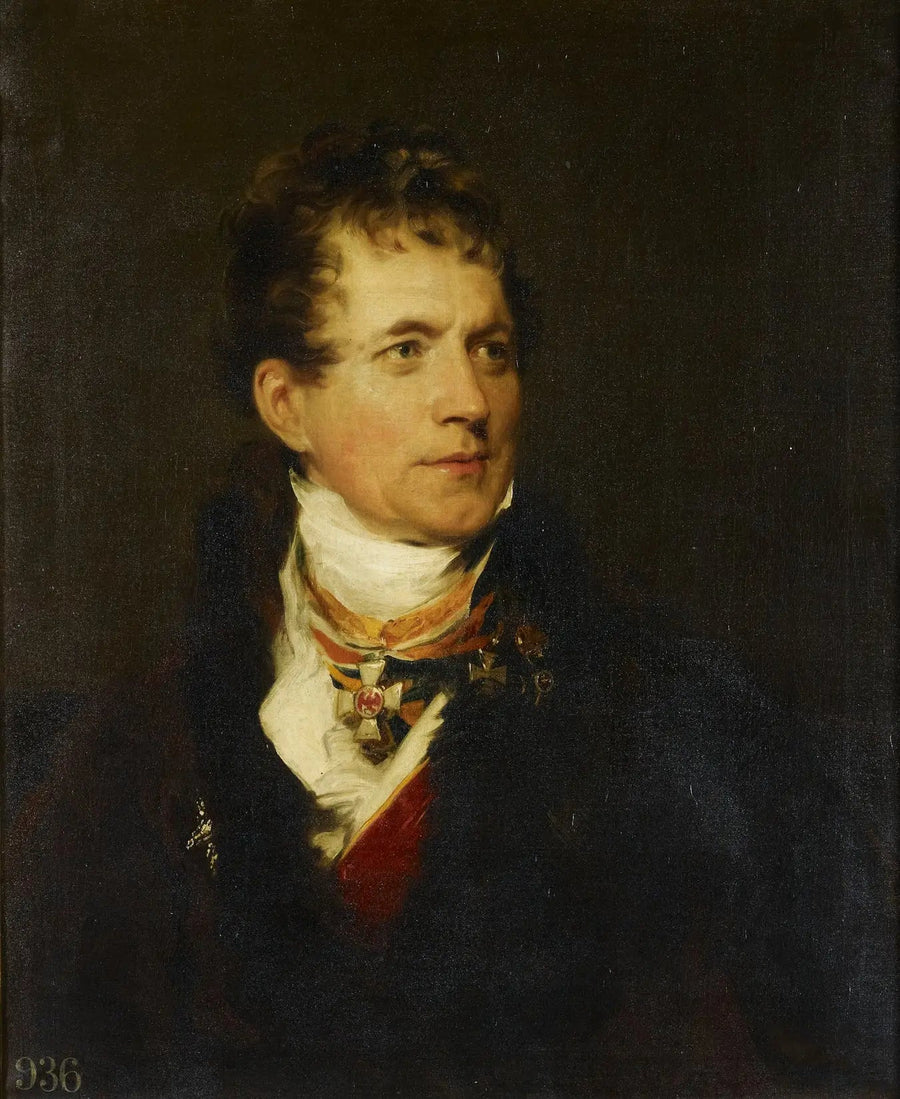 Frédéric, barão von Gentz (1764-1832) - Thomas Lawrence