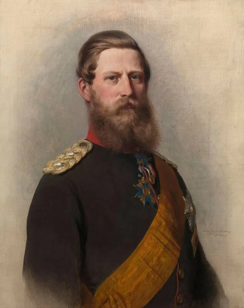 Frederico Guilherme, príncipe herdeiro da Prússia (1831-1888) - Franz Xaver Winterhalter