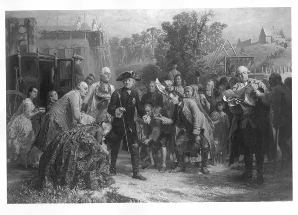 Frédéric Th. grande como um edifício - mestre - Adolph von Menzel