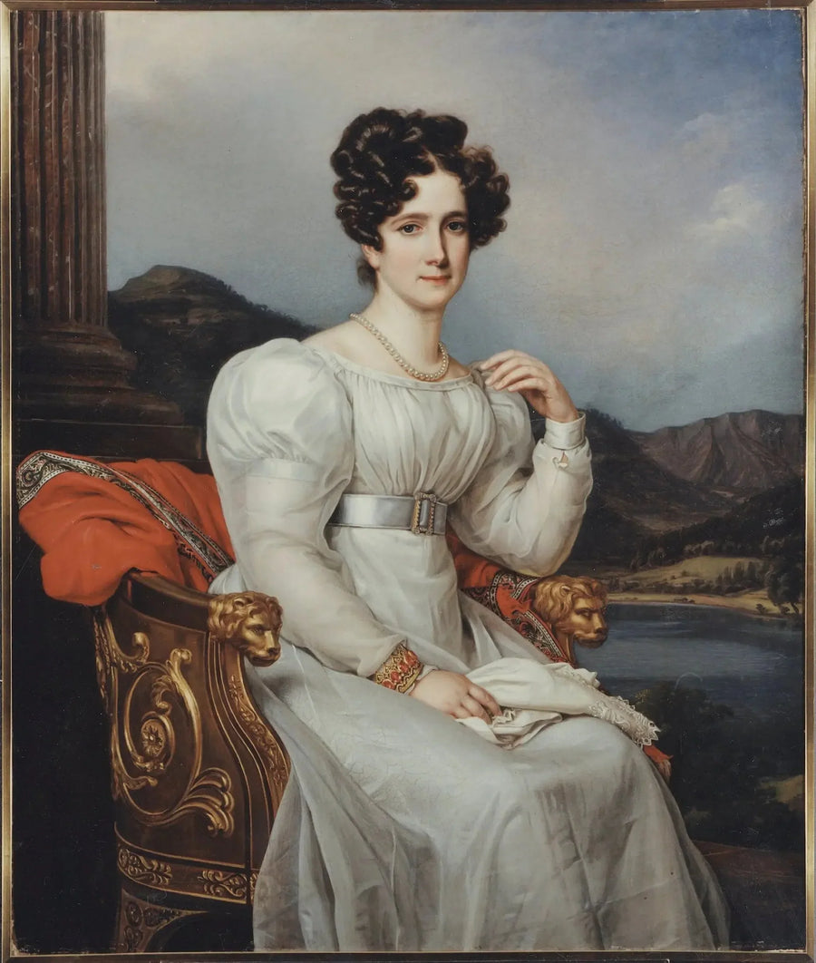Fredrika Dorotea Vilhelmina, 1781 - 1826, Rainha na Suécia - Joseph Karl Stieler