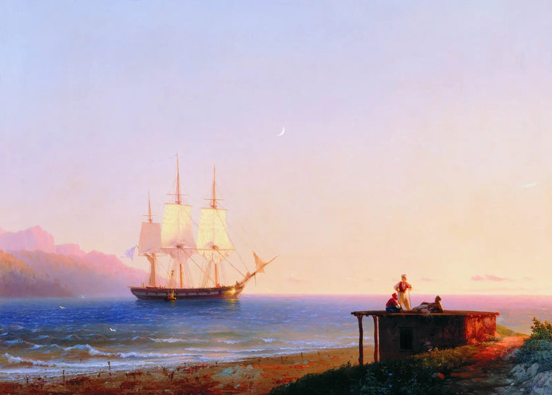Fragata à vela - Ivan Aïvazovski