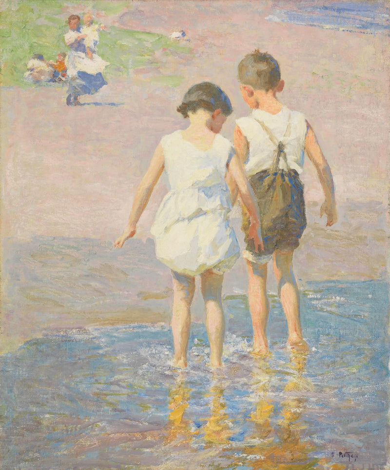 Irmão e irmã - Edward Henry Potthast