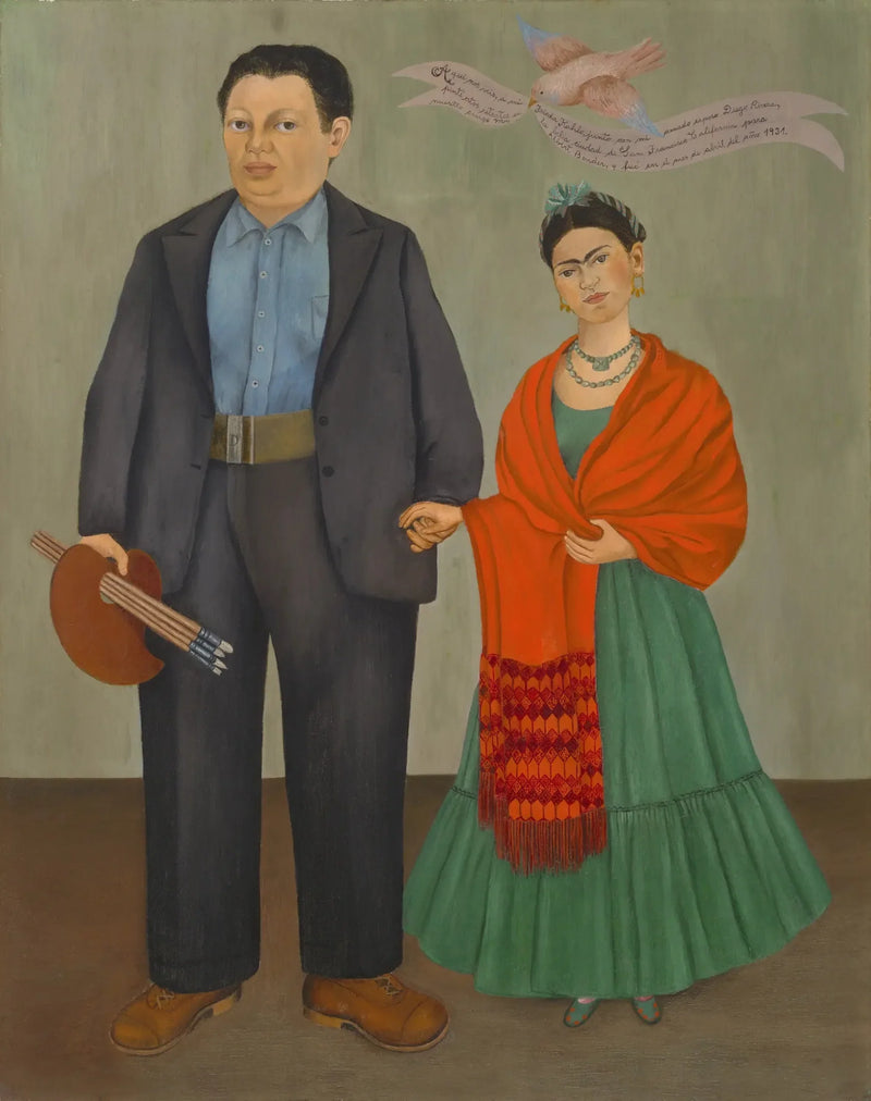 Frida e Diego Rivera - Frida Kahlo