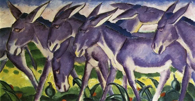 Friso do Asno - Franz Marc
