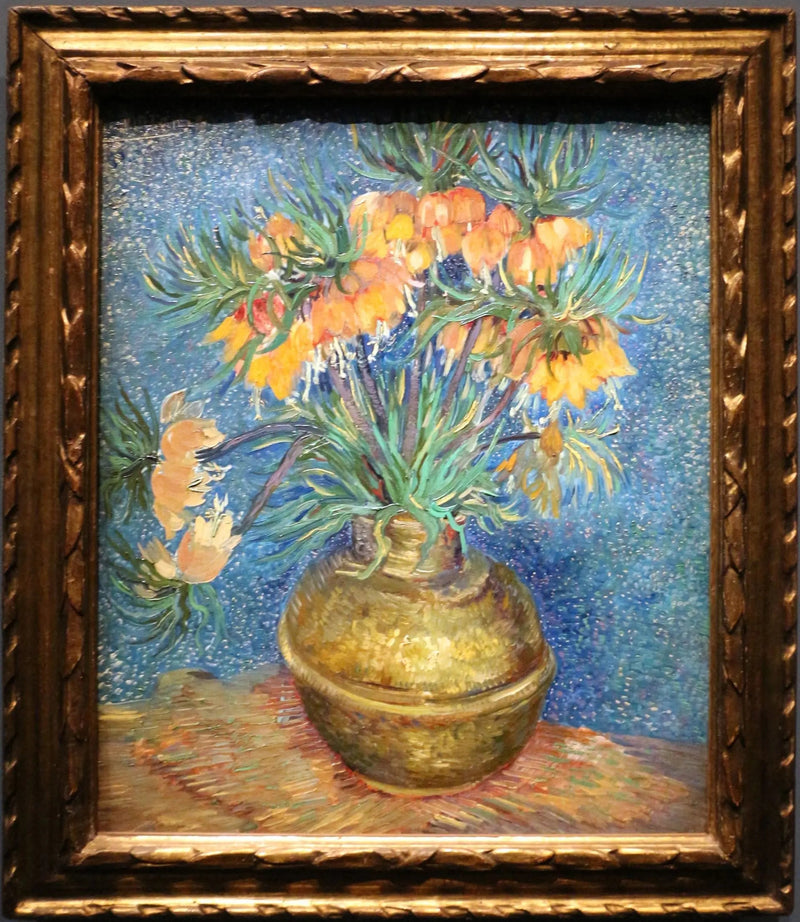 Fritillárias coroa imperial em um vaso de cobre - Vincent van Gogh
