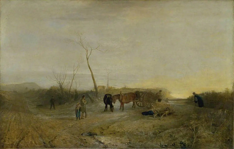 Manhã gelada - J. M. W. Turner