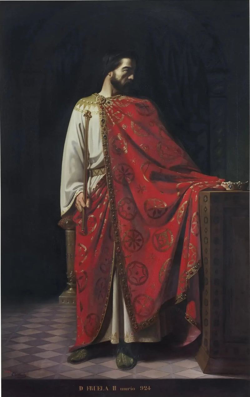 Fruela II das Astúrias (rei das Astúrias de 910 a 925) - Léon Bonnat