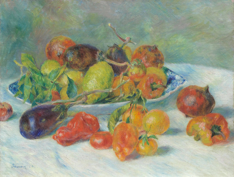 Frutas do Sul - Pierre-Auguste Renoir