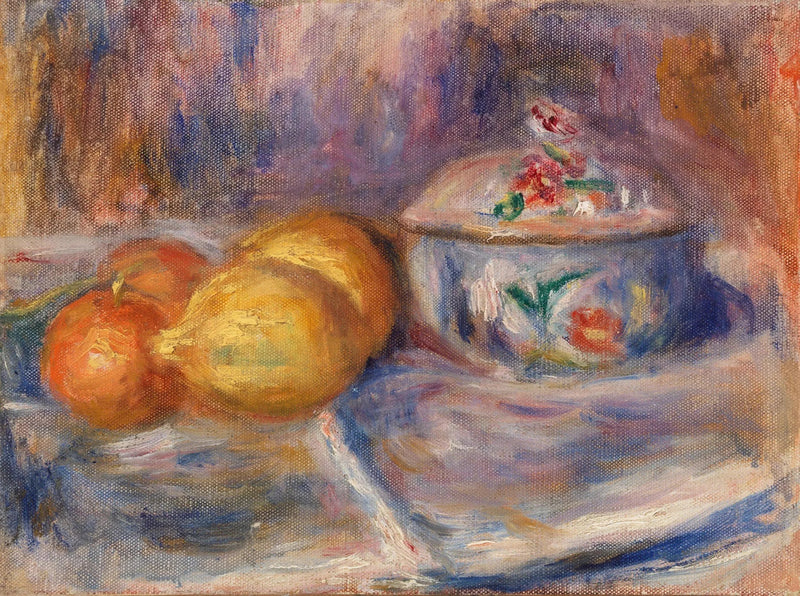 Frutas e Doceria - Pierre-Auguste Renoir