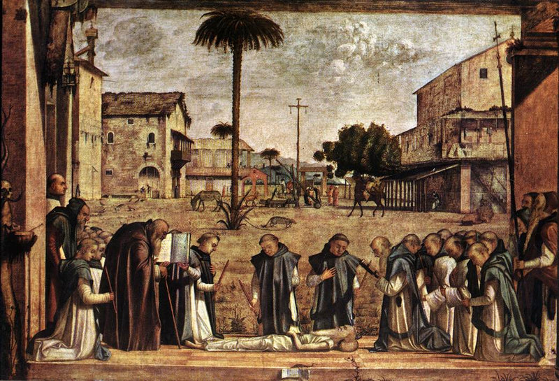 Funerais de São Jerônimo - Vittore Carpaccio