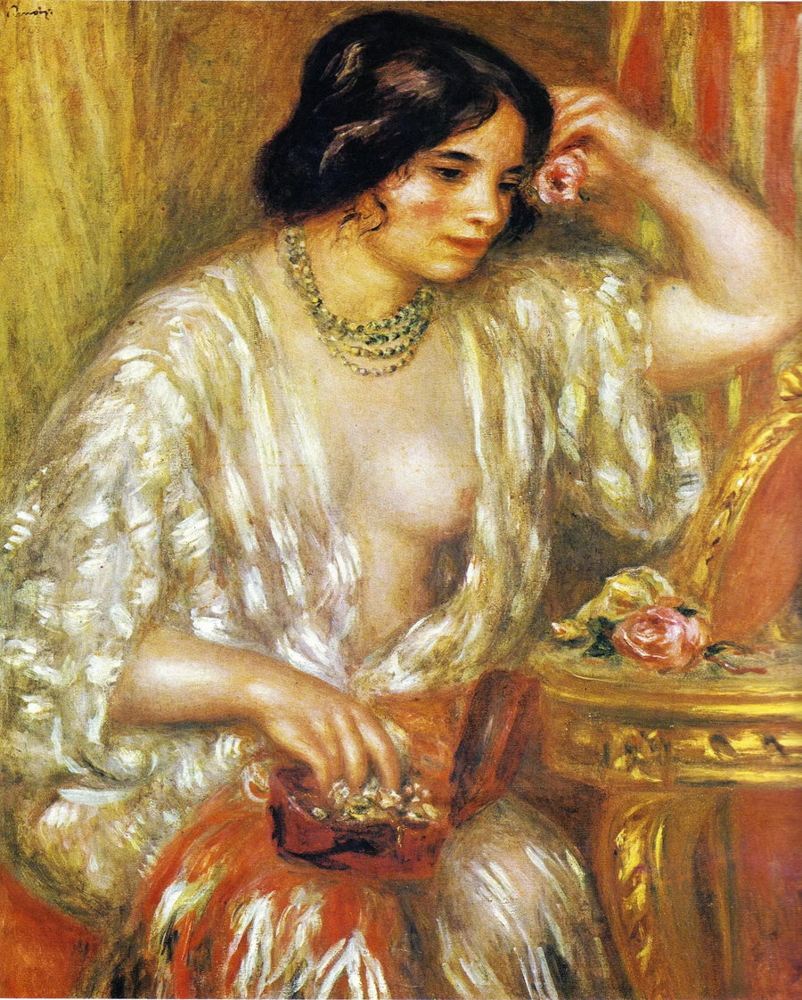 Gabrielle com Joias - Pierre-Auguste Renoir