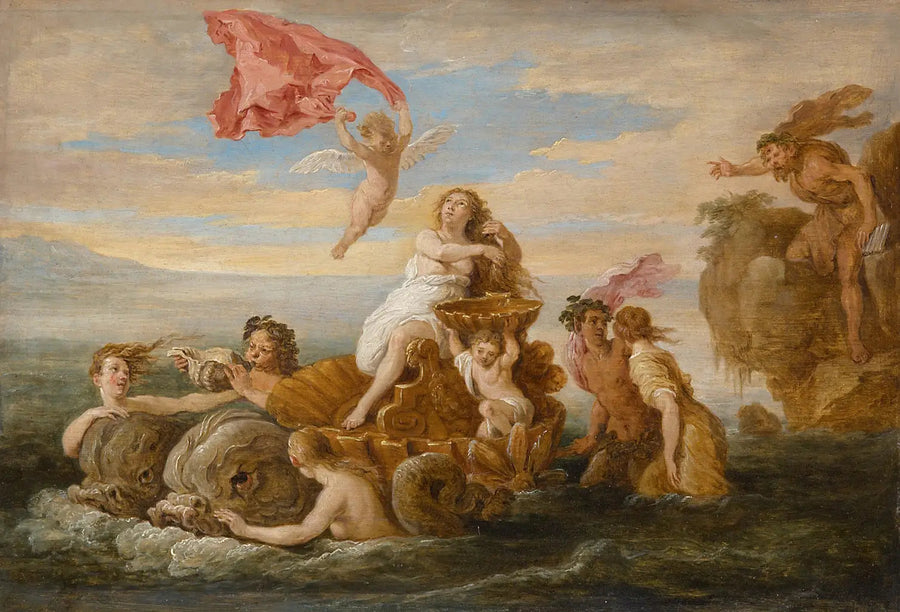 Galatéia e Polifemo - David Teniers, o Jovem